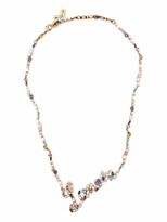 Thumbnail for your product : Lanvin Embellished-Logo Necklace