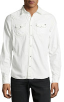 Thumbnail for your product : Diesel Sonora Long-Sleeve Shirt W/ Pockets, White