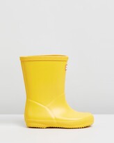 Thumbnail for your product : Hunter Yellow Long Boots - First Classic - Kids - Size 010 at The Iconic