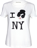 Thumbnail for your product : Alice + Olivia Staceface I Love Ny Top