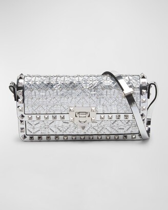 All Blinged Out With Valentino's Crystal Embroidered Locò Bag - BAGAHOLICBOY