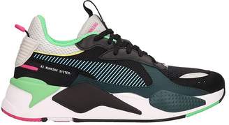 Puma Green-multi Fabric Rs-toys Sneakers