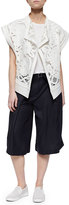 Thumbnail for your product : Tibi Belted Pleated Twill Culottes