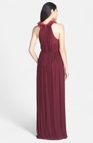 Thumbnail for your product : JS Boutique Embellished Chiffon Gown