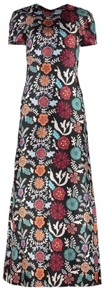 La DoubleJ Floral Print Maxi Dress
