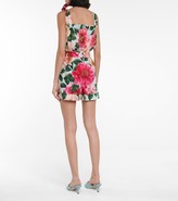 Thumbnail for your product : Dolce & Gabbana Floral cotton shorts