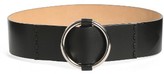 Thumbnail for your product : Max Mara Women's Curt Circle Buckle Leather Belt