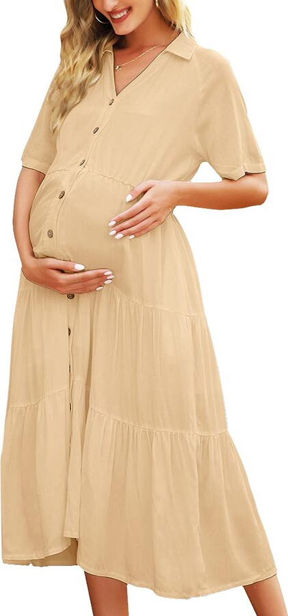 casual maternity dress