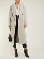 Thumbnail for your product : Isabel Marant Habra Alpaca-bend Blanket Coat - Womens - Ivory