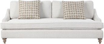 Brayden Studio Modern Sofasofa Single Reverable Cushion With 2 Pillows