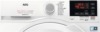 AEG 6000 L6FBG841CA Freestanding Washing Machine, 8kg Load, 1400rpm Spin, White