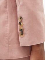 Thumbnail for your product : Bella Freud Bianca Cotton-corduroy Suit Jacket - Light Pink