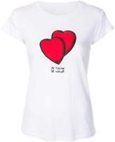 Zadig & Voltaire heart print T-shirt
