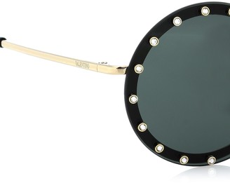 Valentino Embellished round sunglasses