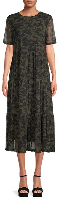 pure navy linen dress