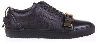 Buscemi Grained Leather Low-top Sneakers