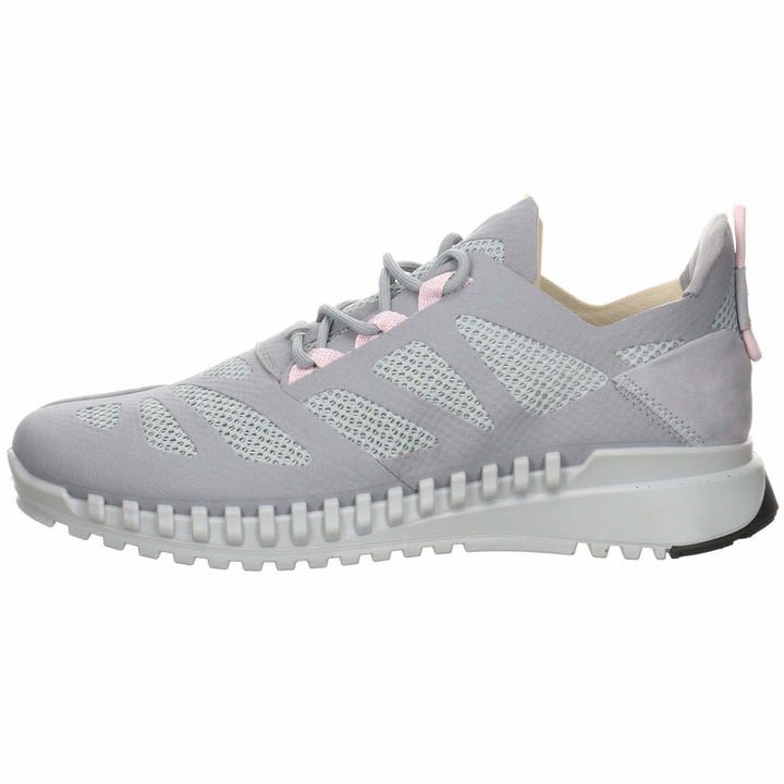 ecco silver trainers