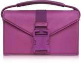 Christopher Kane Purple Grained Leather Devine Og Bag