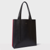 Paul Smith Women's Black And Red 'Concertina' Tote Bag
