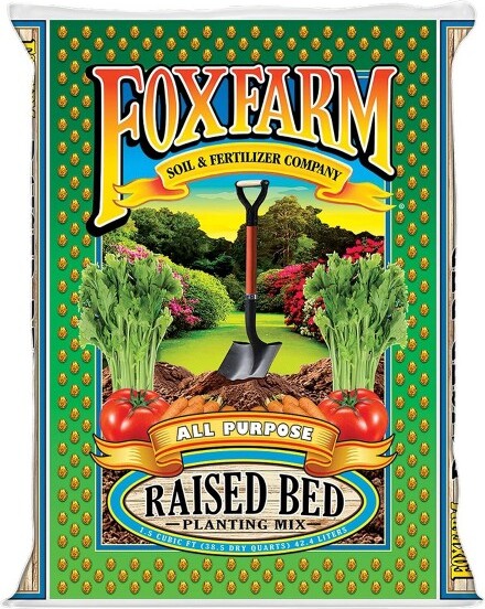 FoxFarm FoxFarmAllPurposeRaisedBedPlantingMix,1.5cuft