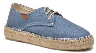 GIOSEPPO Kids's Jaquita Lace-up Espadrilles in Blue