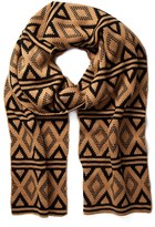 Thumbnail for your product : 21men Diamond-Patterned Scarf