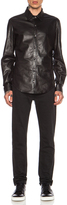 Thumbnail for your product : BLK DNM Leather Shirt 15