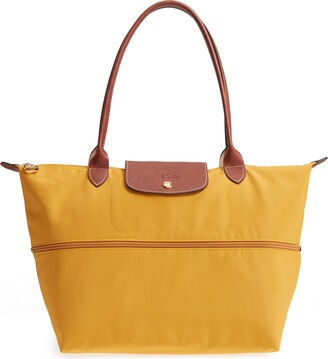 Pliage mini bag Longchamp Yellow in Polyester - 34320075