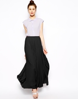 Thumbnail for your product : ASOS Pleated Maxi Skirt