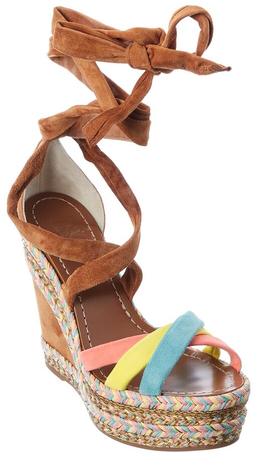 Christian Louboutin Women's Wedges | Shop world's largest collection of fashion | ShopStyle