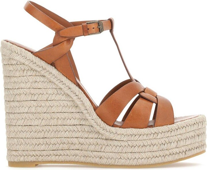 Saint Laurent Tribute Wedge Espadrilles ShopStyle