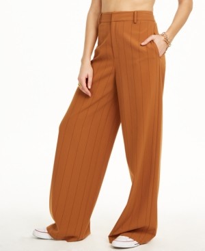 Danielle Bernstein Pinstripe Trouser Pants, Created for Macy's