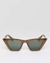 Thumbnail for your product : Cat Eye DESIGN Cat Eye Sunglasses With Square Frame