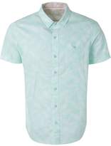 Thumbnail for your product : boohoo Short Sleeve Feather Print Shirt