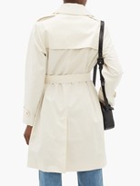 Thumbnail for your product : A.P.C. Josephine Double-breasted Cotton Trench Coat - Ivory