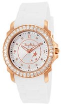 Thumbnail for your product : Thierry Mugler Women's White Rubber White Crystal Encrusted Bezel