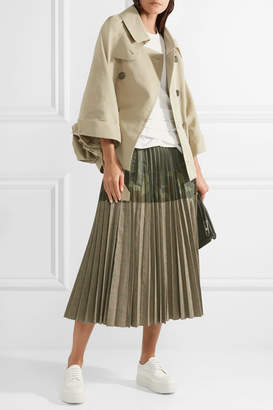 Junya Watanabe Cotton-blend Twill Jacket
