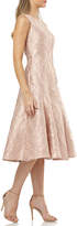 Thumbnail for your product : Carmen Marc Valvo Sleeveless Fit-&-Flare Brocade Cocktail Dress
