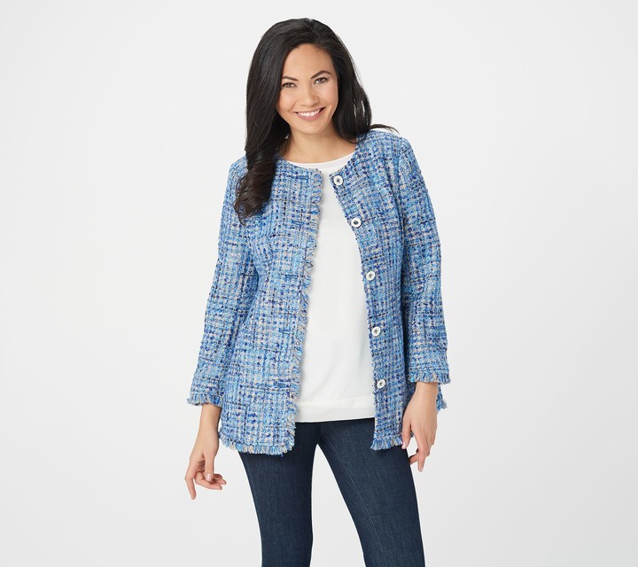 dennis basso denim jacket