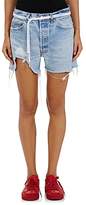 Thumbnail for your product : Off-White Women's Distressed Denim Cutoff Shorts