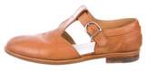 Thumbnail for your product : Maison Margiela Leather Cutout Loafers