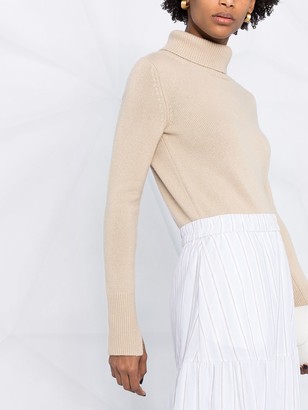 Fabiana Filippi Tiered Stripe Print Skirt