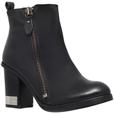 Thumbnail for your product : Miss KG Sahara Leather Block Heel Ankle Boot