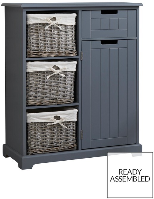 Lloyd Pascal Burford Ready Assembled Painted Side By Side Bathroom