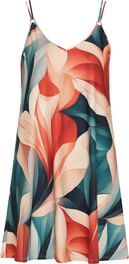 Lygia & Nanny Sardenha V-neck floral-print mini dress