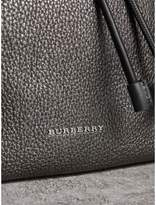 Thumbnail for your product : Burberry The Medium Rucksack in Metallic Deerskin
