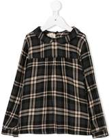 Thumbnail for your product : Caffe Caffe' D'orzo flared checked shirt