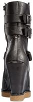 Thumbnail for your product : Report Francine Buckle Platform Wedge Booties