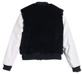 Thumbnail for your product : N°21 Faux Fur & Faux Leather Bomber Jacket