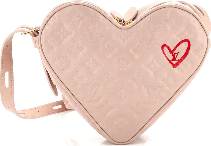 Louis Vuitton Coeur Handbag Limited Edition Fall in Love Monogram Embossed  Lambskin - ShopStyle Shoulder Bags